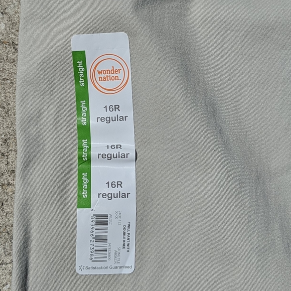 Wonder Nation Khaki Pants - Picture 3 of 5